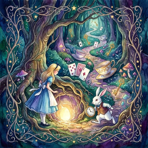 Cover of Alice's Adventures in Wonderland